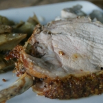 Carré de porc et moutarde à l’ancienne