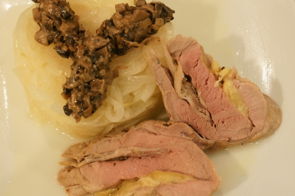 Filet mignon façon Orloff