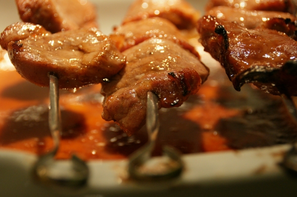 Filet mignon au miel et gingembre