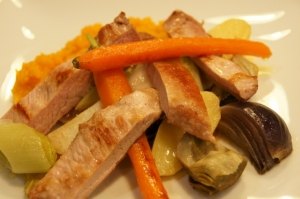 Grillades parisiennes et légumes d&rsquo;automne