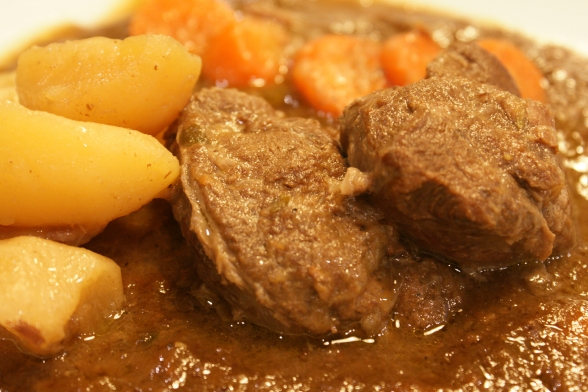 Joues de porc au cidre