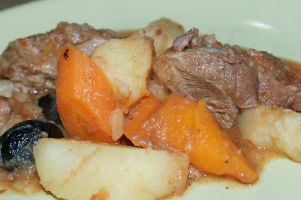 Ragoût de joues de porc aux pommes de terre