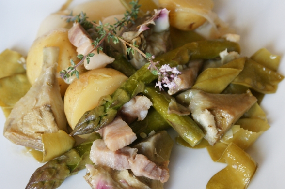 Etouffée de légumes printaniers