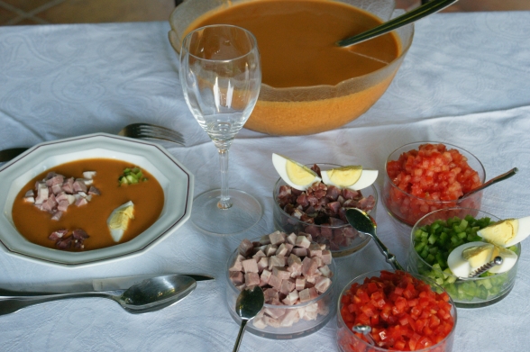 Le gaspacho de mon amie Inca